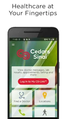 Cedars-Sinai android App screenshot 4